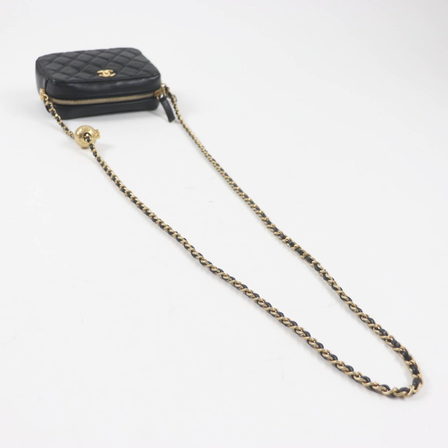 Chanel Lambskin Matrasse Camera Bag AS3258
