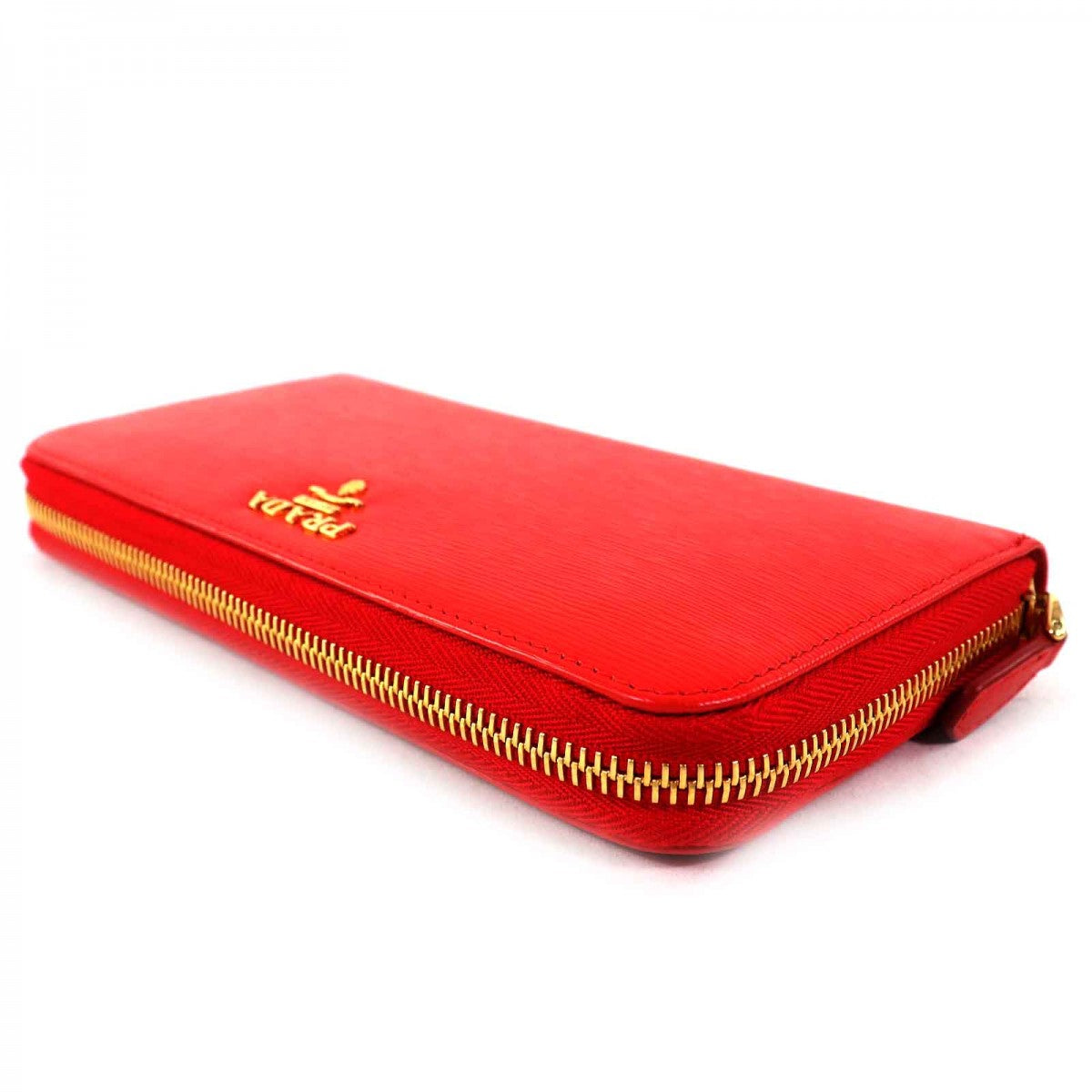 PRADA Long Wallet Purse 1ML506 Main: Cowhide Red type VITELLO MOVE Women