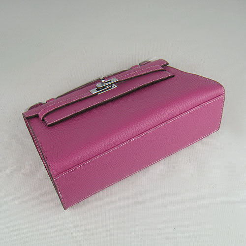 Luxury Hermes Kelly 22cm Handbag Peach