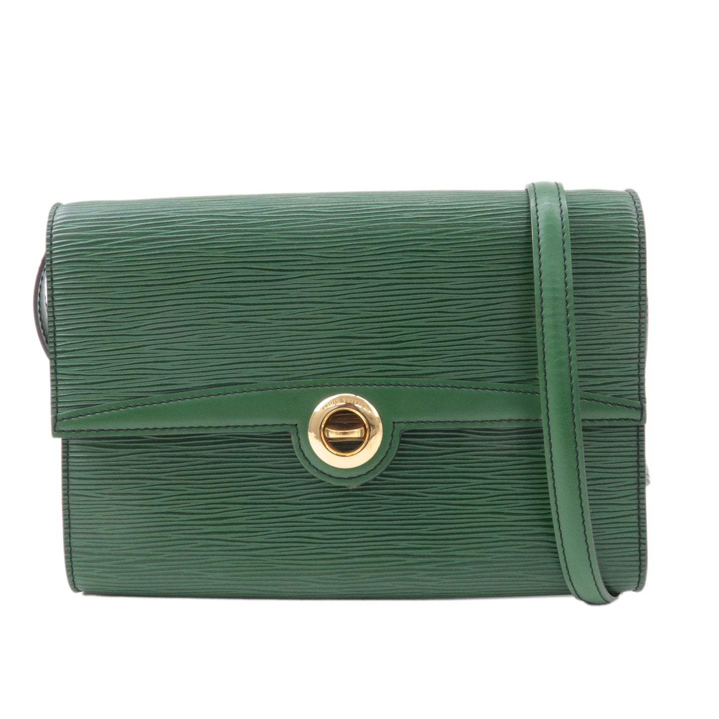 Louis Vuitton Epi Pochette Arche Shoulder Bag Borneo Green M52574