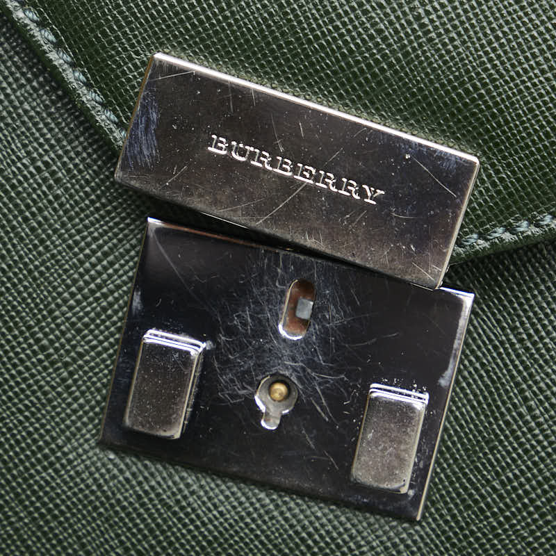 Burberry Leather Clutch Bag