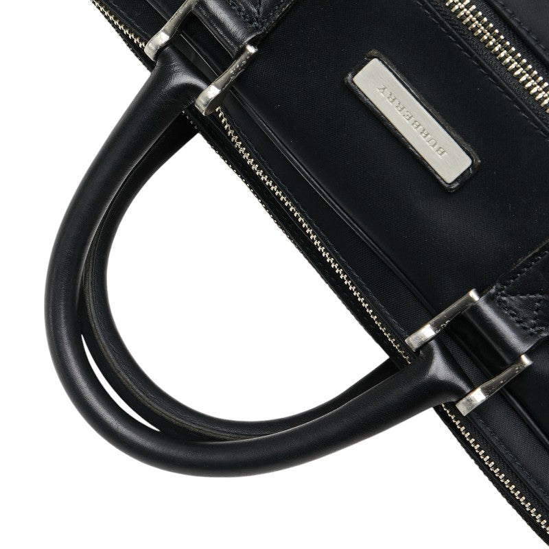 Burberry Nova Check Nylon Leather 2way Bag