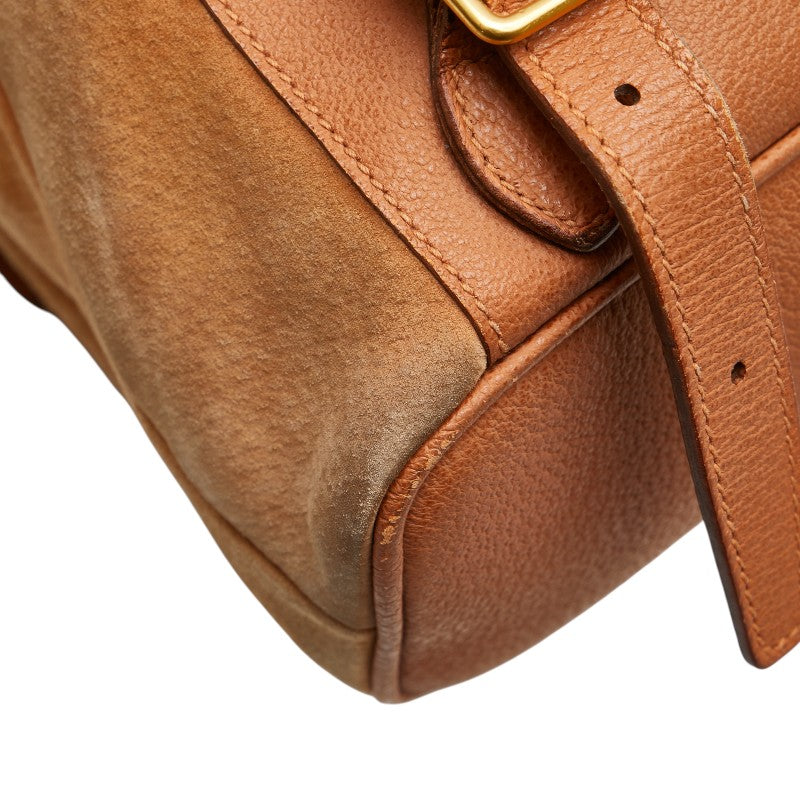 Gucci Bamboo Leather Backpack