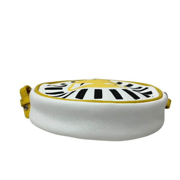 Fendi Zucca Canvas Shoulder Bag