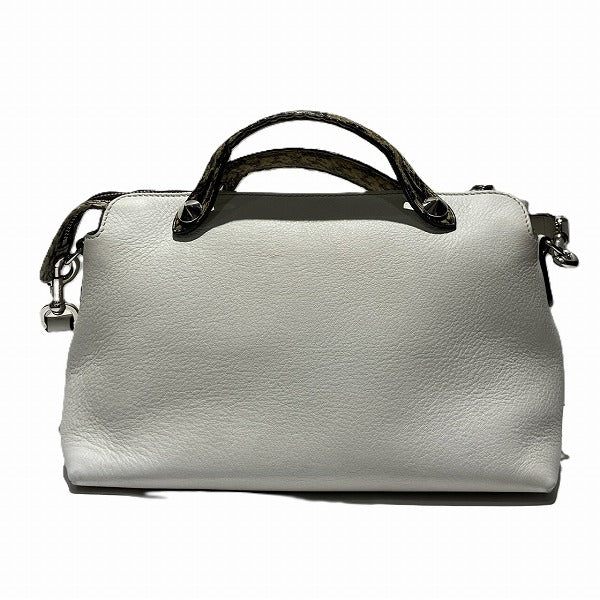 Fendi Zucca Canvas Shoulder Bag