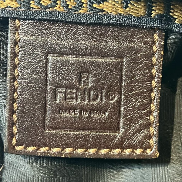 Fendi Monster Bugs Eye Leather Clutch Bag
