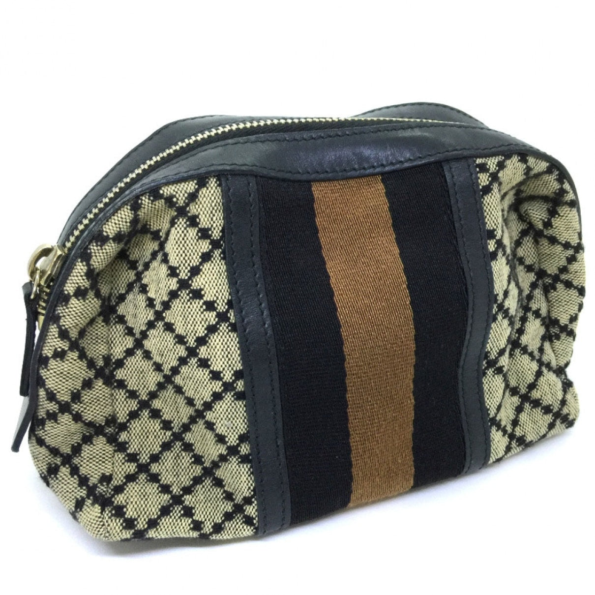 Gucci multicolour cloth travel bag