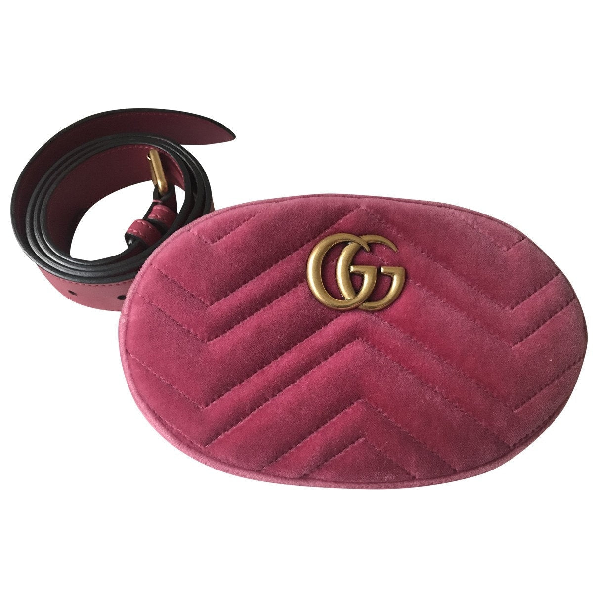 Gucci marmont velvet handbag