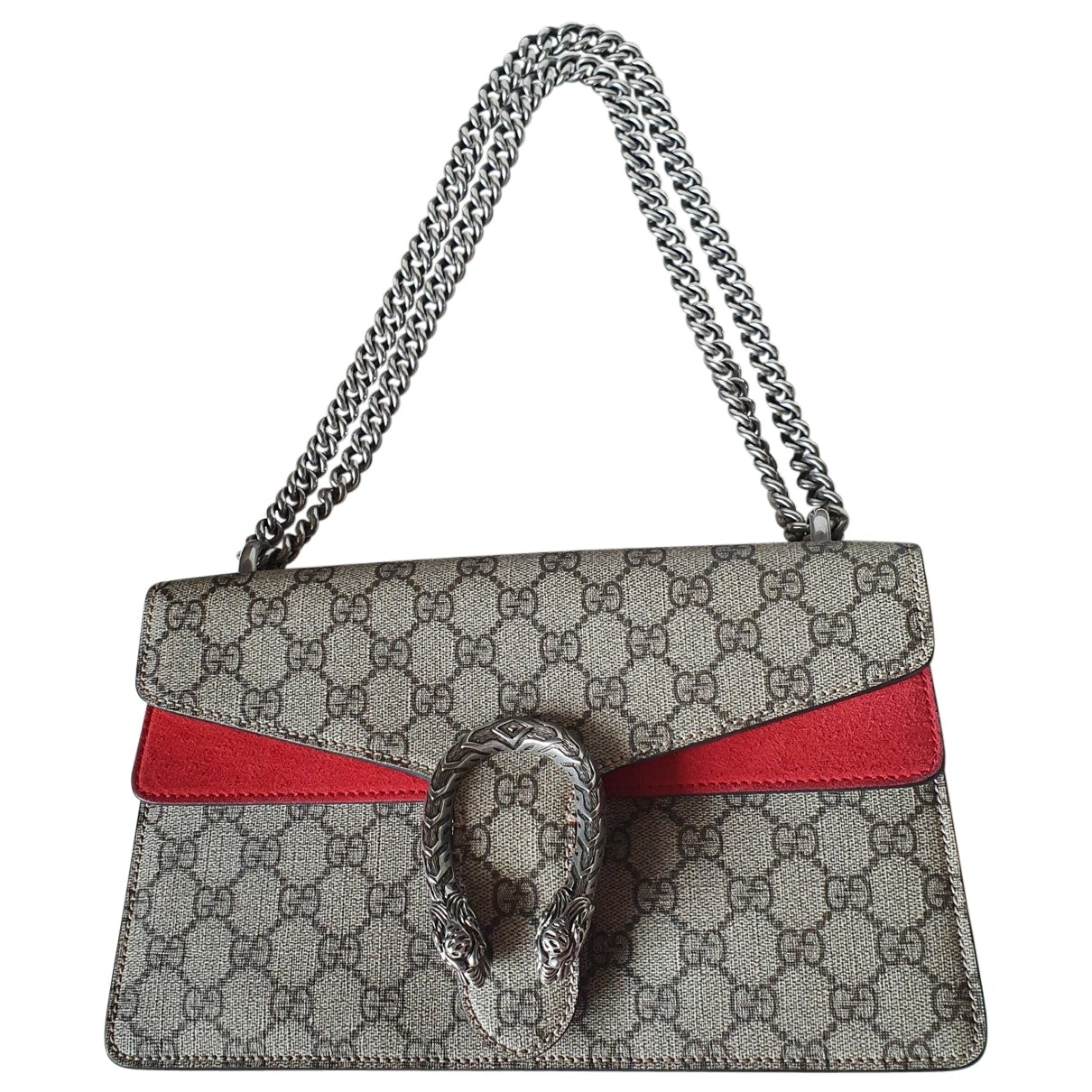 Gucci dionysus anthracite cloth handbag