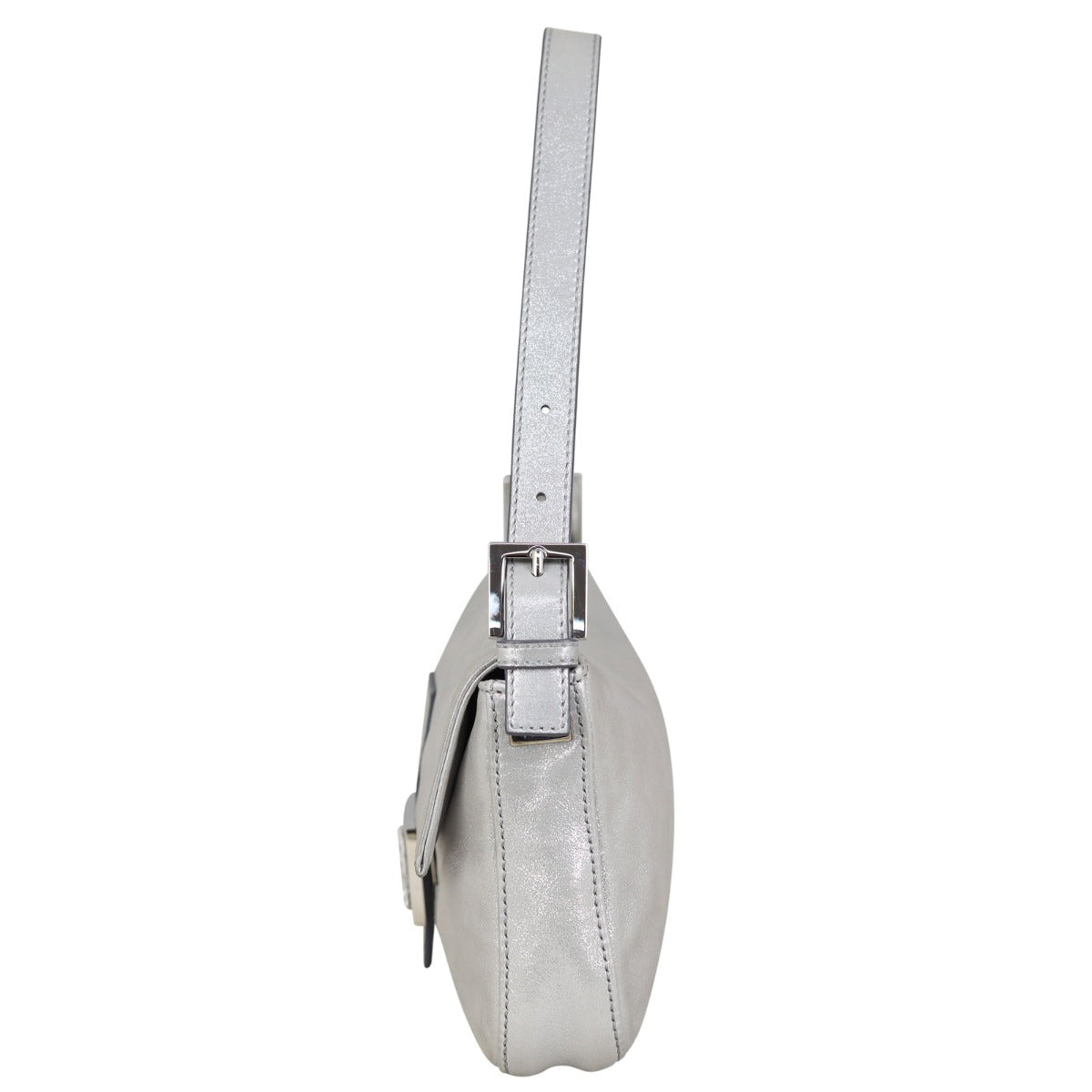 Fendi Baguette Bag Silver