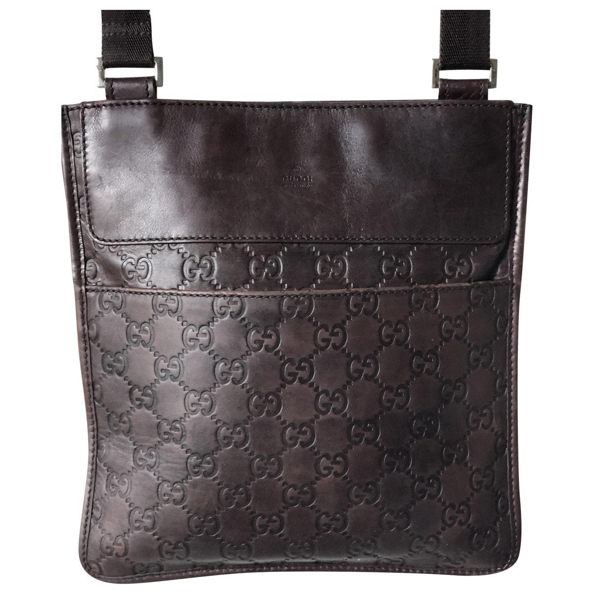 Gucci brown leather bag