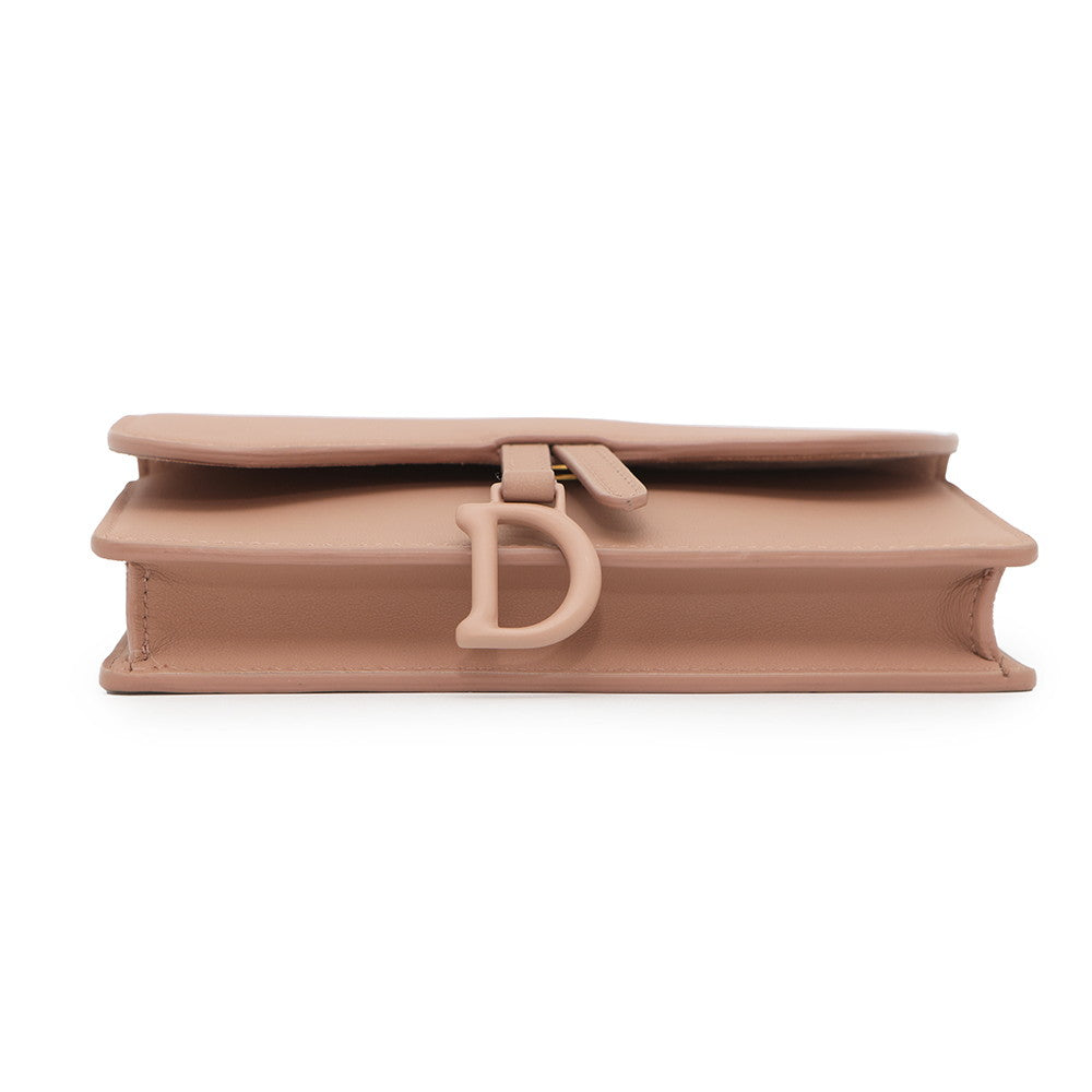 Dior Saddle belt pouch PinkS5619CBAA Leather