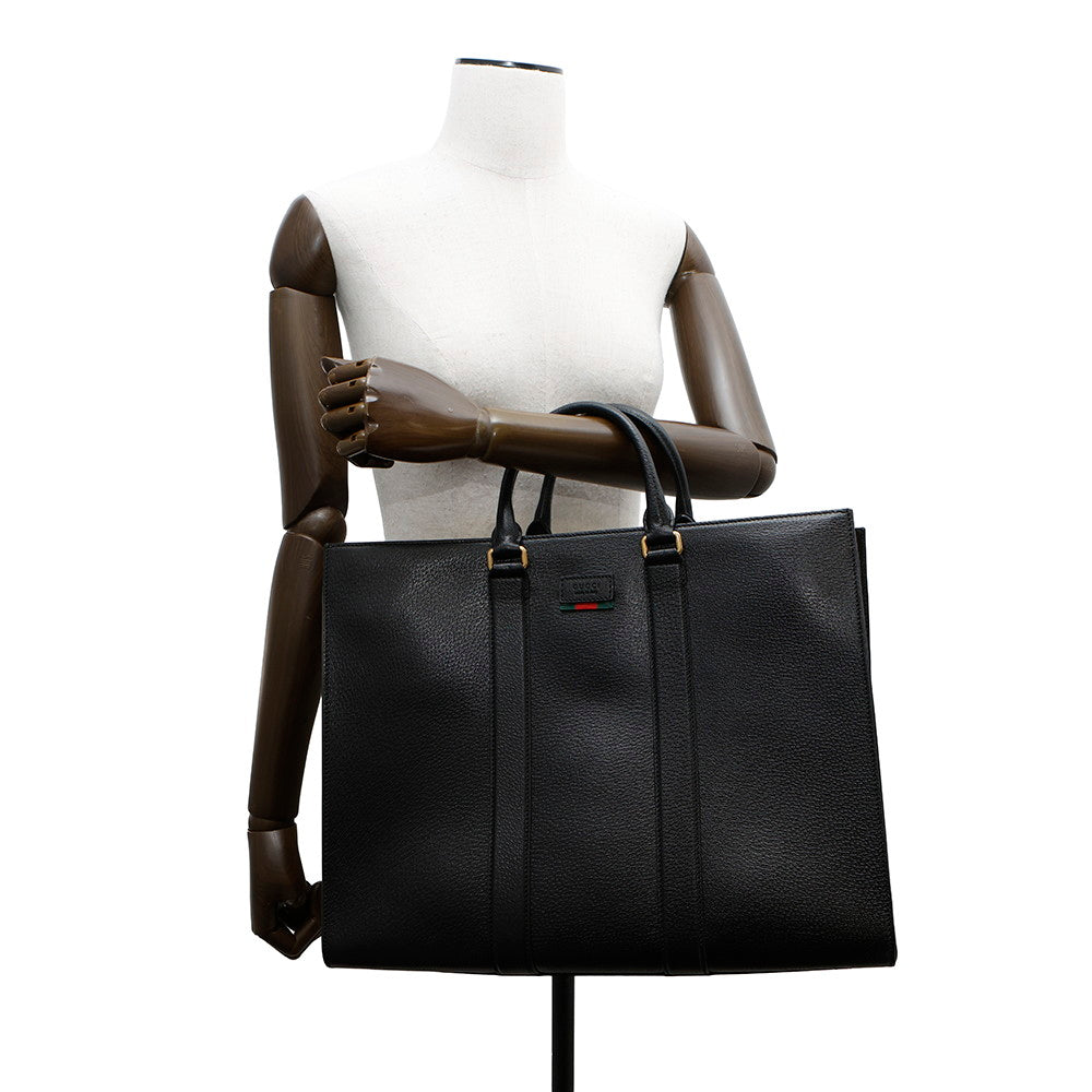 GUCCI 2WAYTote Bag Black429036 Leather