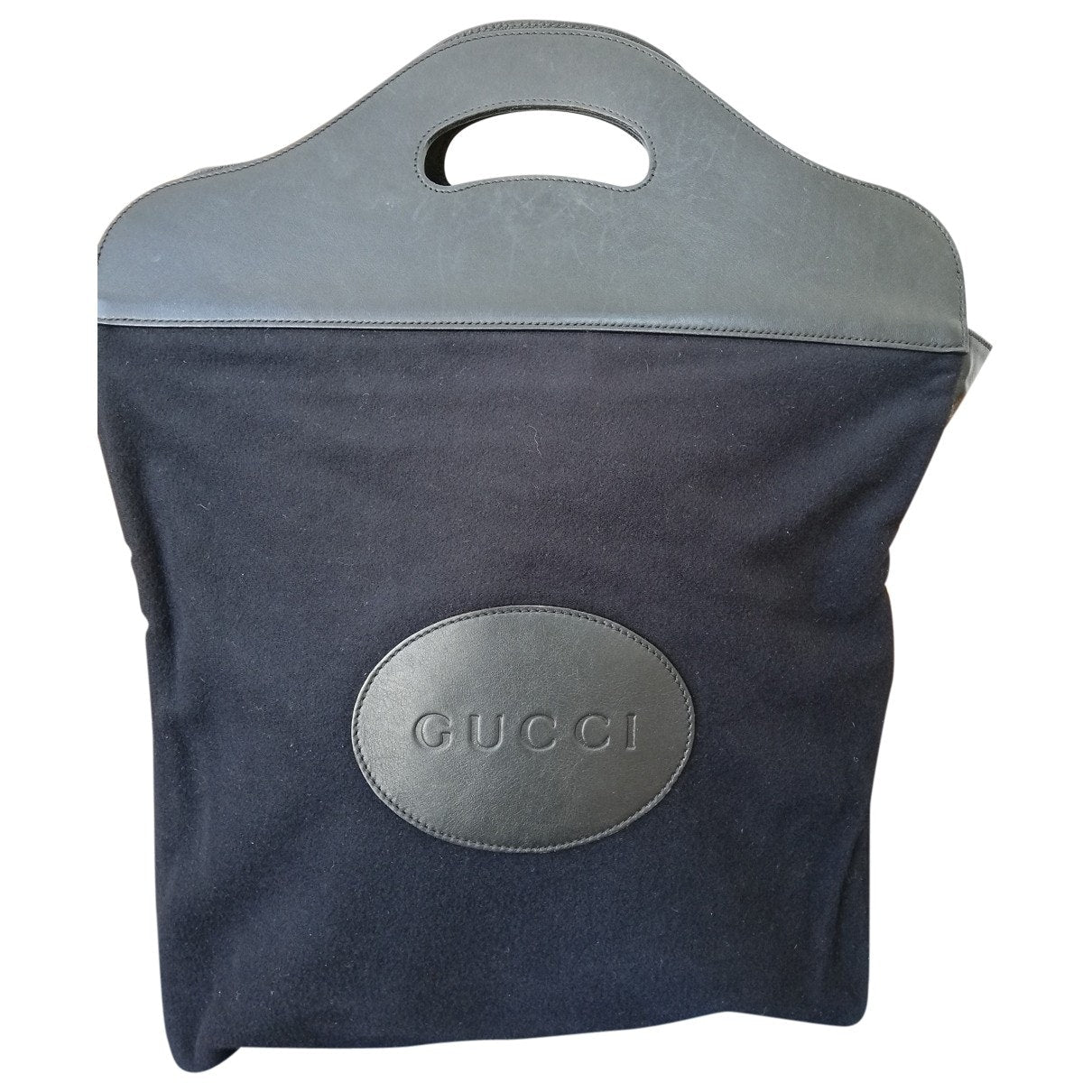 Gucci black cloth handbag