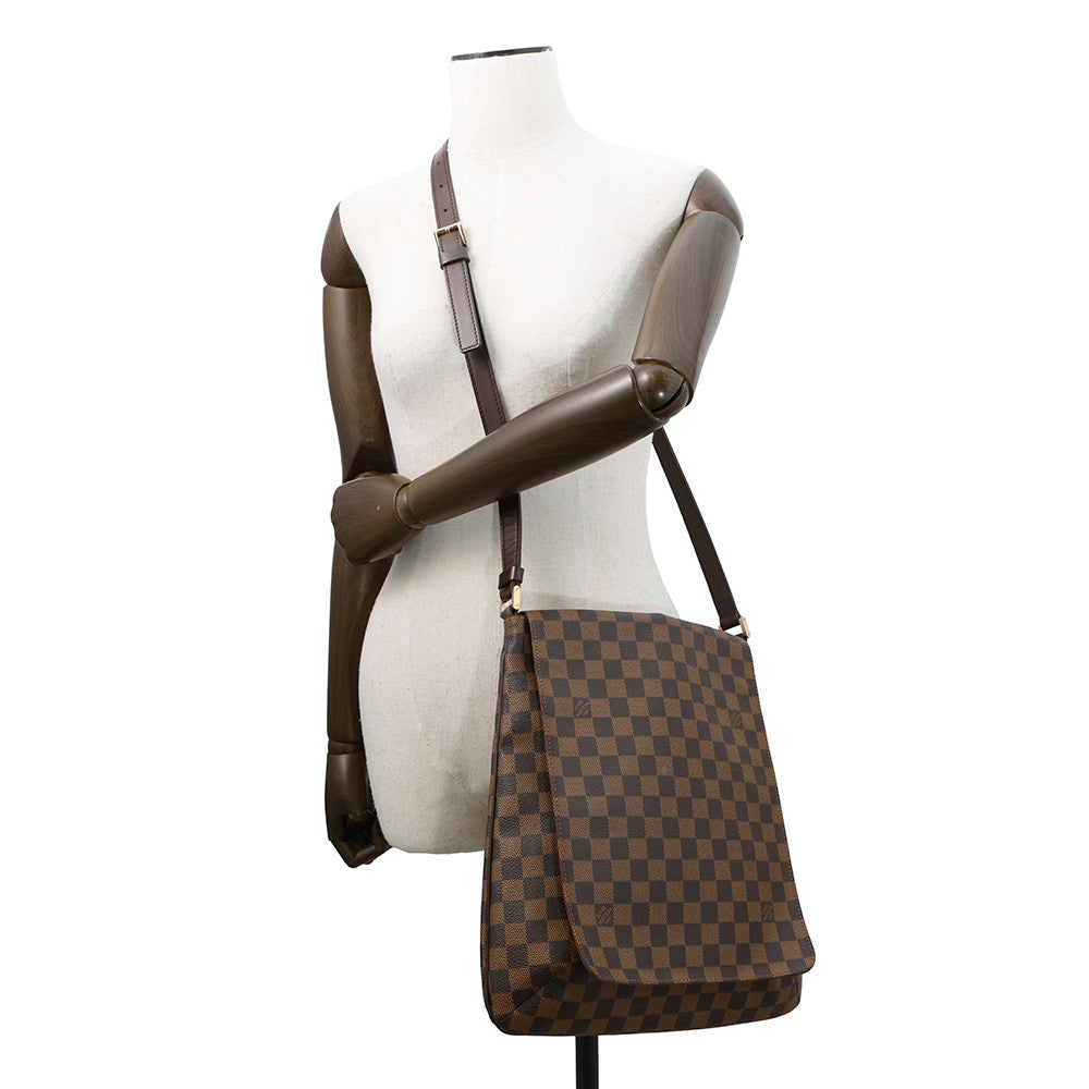 Luxury Women's Handbag | LOUIS VUITTON Mt RedN51302 Damier Ebene Canvas Size long