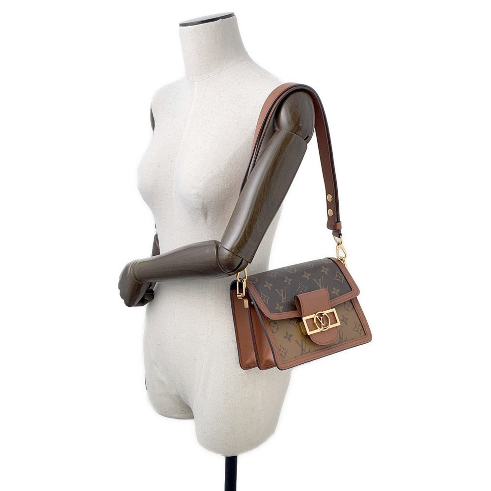 LOUIS VUITTON Dauphine NoirM45959 Monogram Monogram Reverse Canvas Size MINI