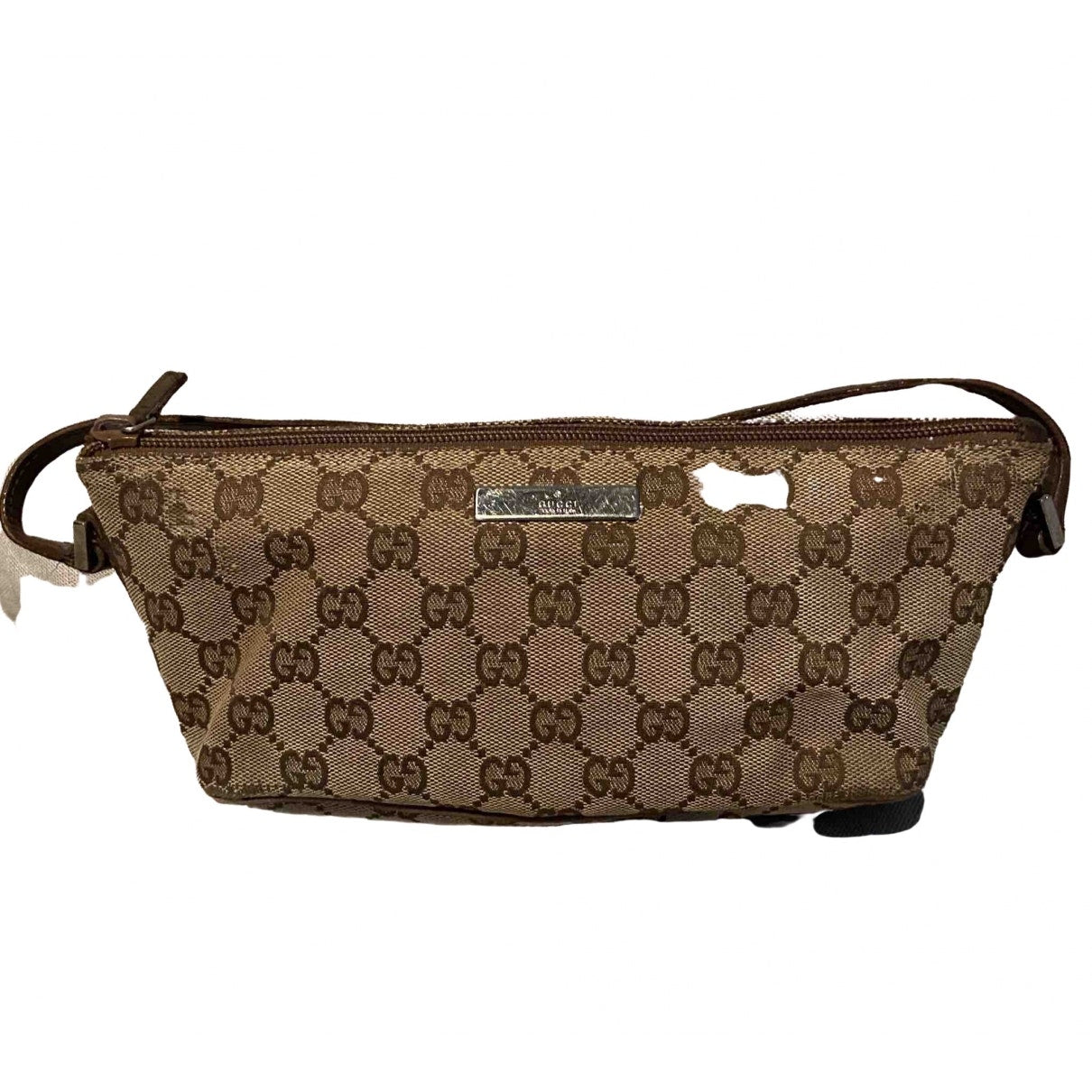 Gucci beige cloth handbag