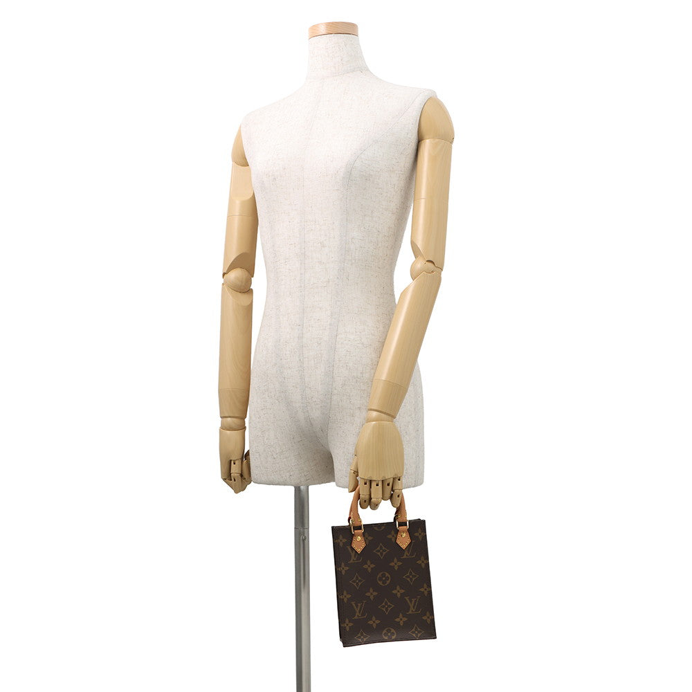 LOUIS VUITTON Petit Sac Plat BrownM69442 Monogram