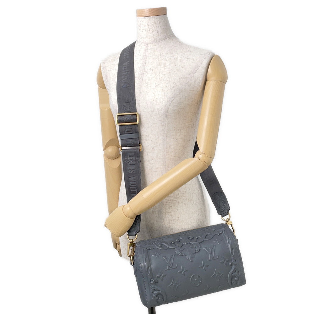 LOUIS VUITTON City?Keepall dark shadow grayM21835 Monogram Calf Leather