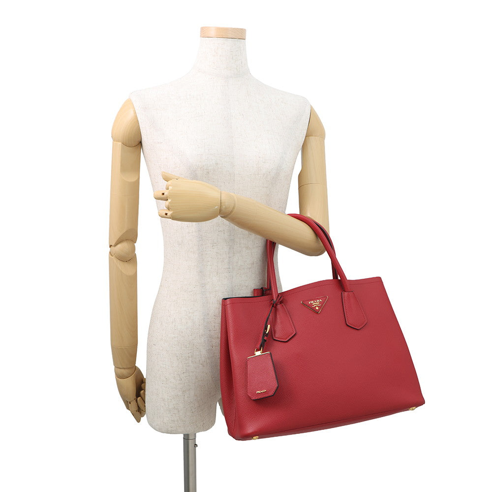 PRADA 2wayHandbag RedBN2775 Saffiano LeatherLeather