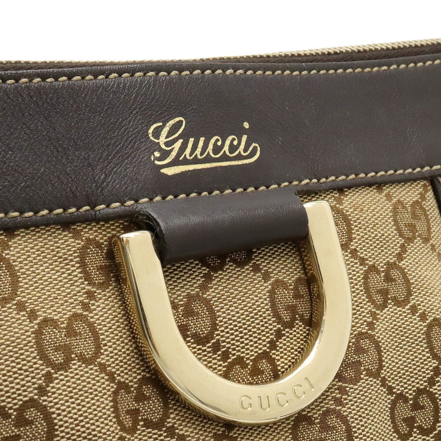 Gucci Canvas Shoulder Bag