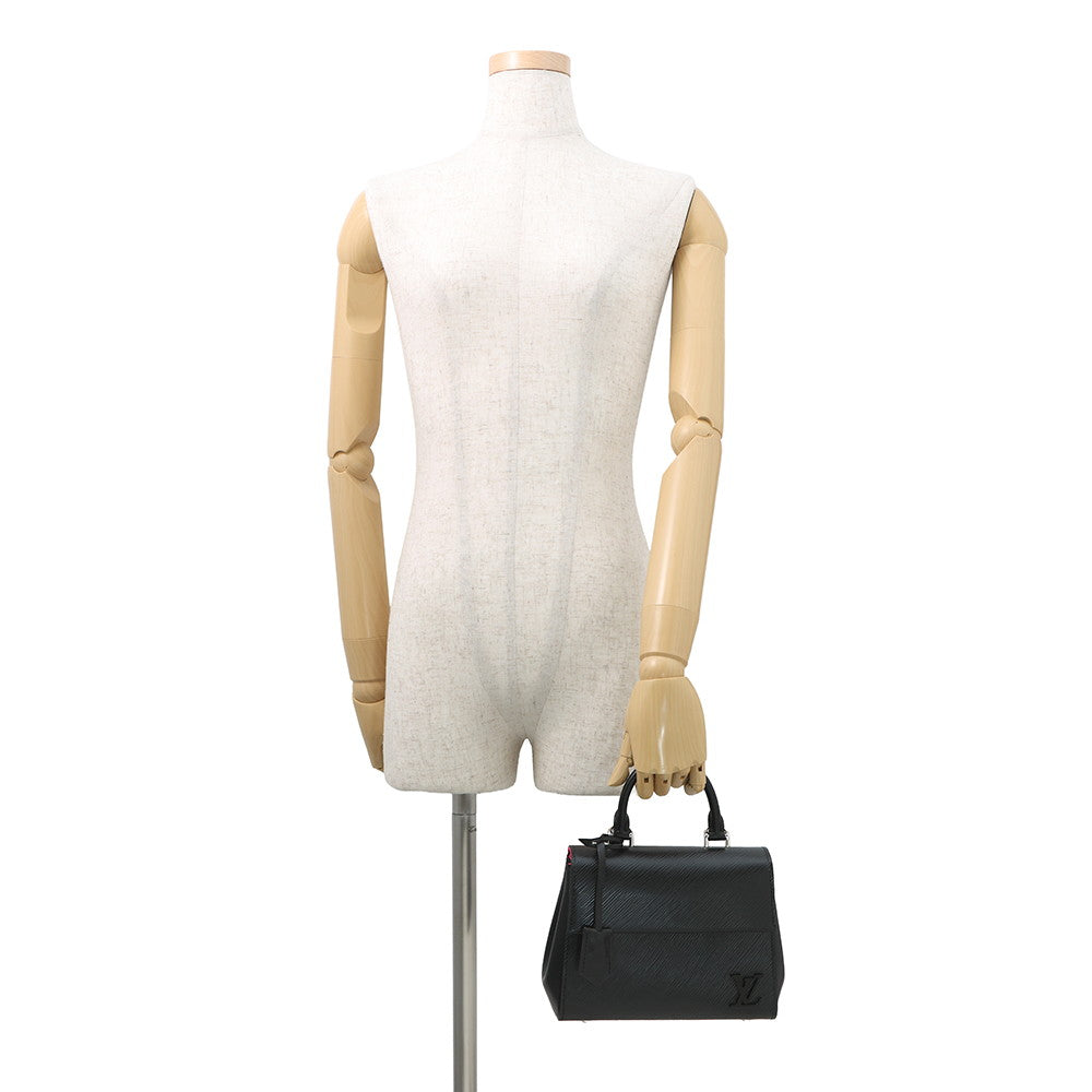 LOUIS VUITTON Cluny Noir/PinkM14435 Epi Leather Size MINI