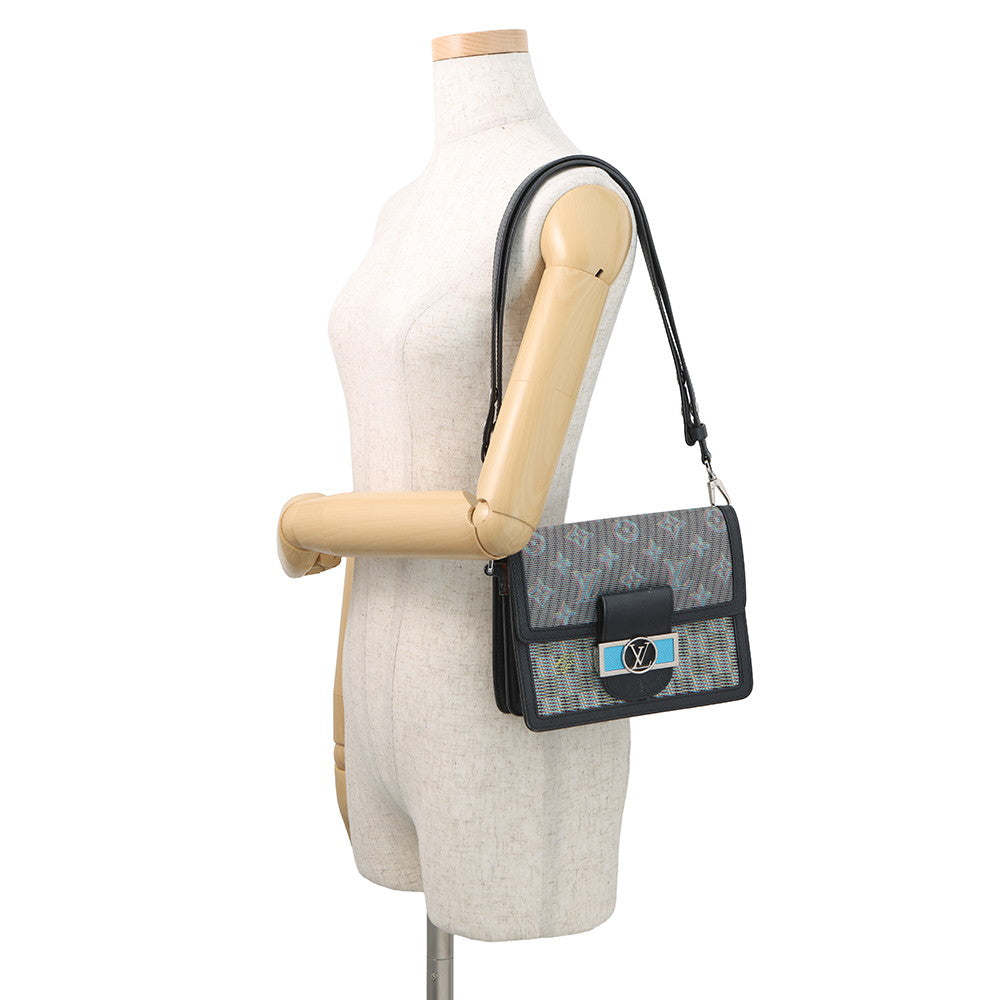 LOUIS VUITTON Dauphine MulticolorM55454 Monogram LV pop Size MINI