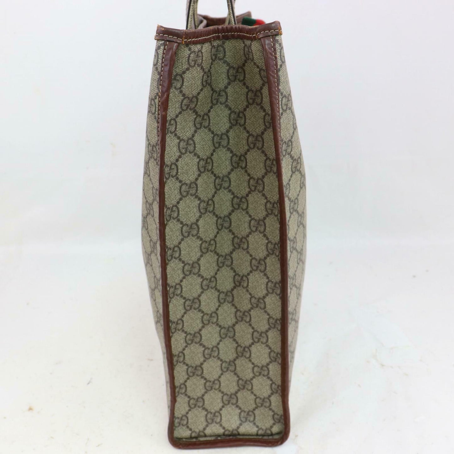 Gucci Brown PVC Tote Style 4