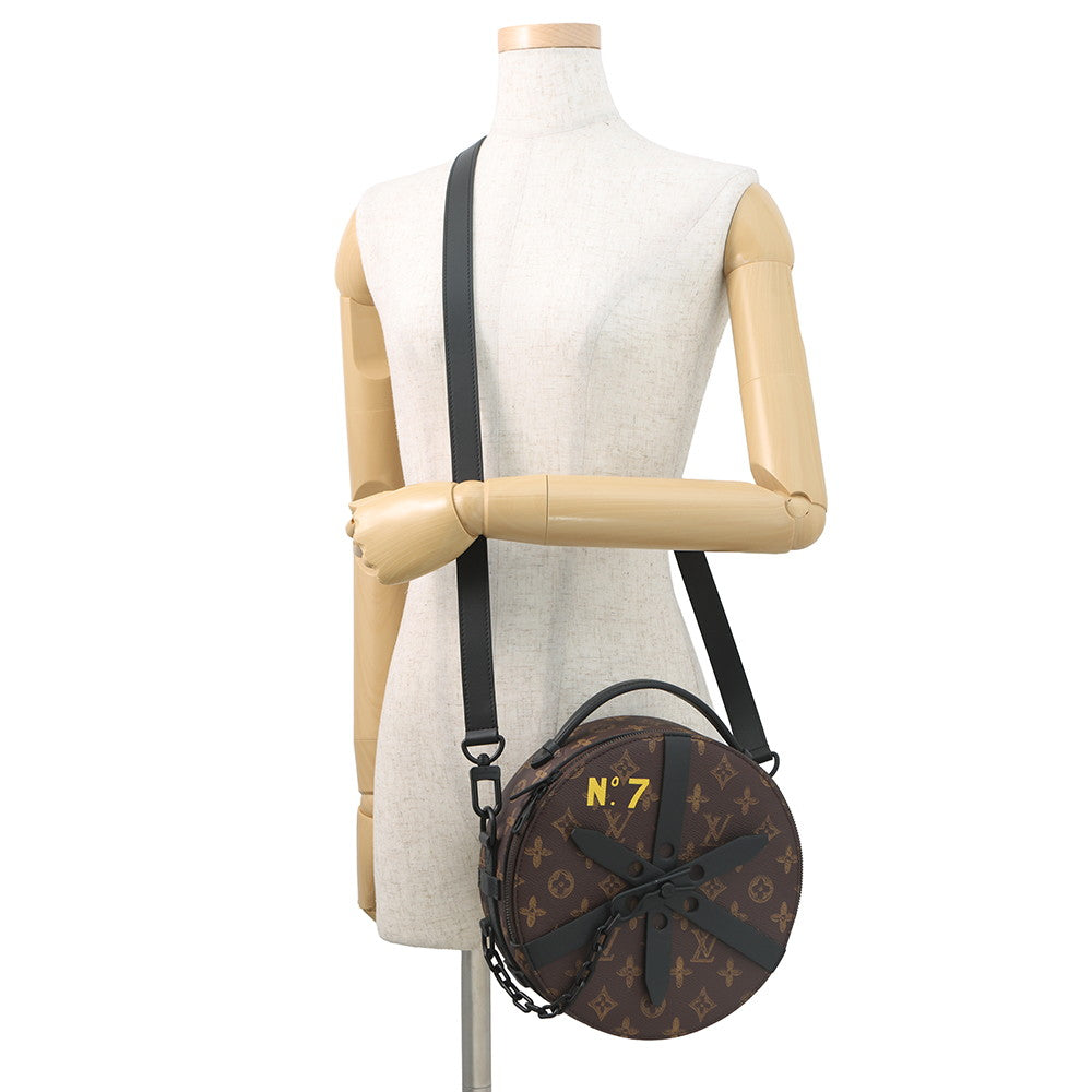 LOUIS VUITTON wheel box NoirM59706 Monogram