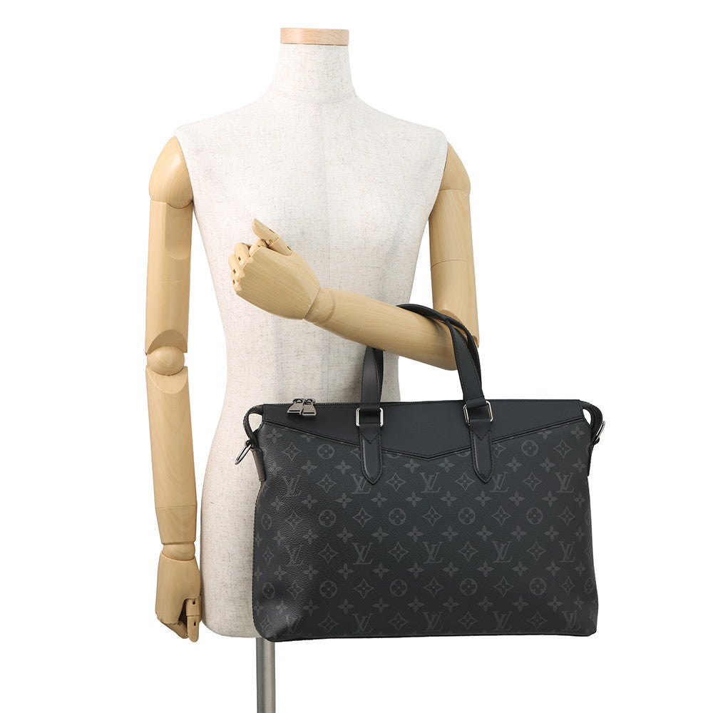 LOUIS VUITTON Fragment Briefcase?Explorer NoirM43279 Monogram Eclipse
