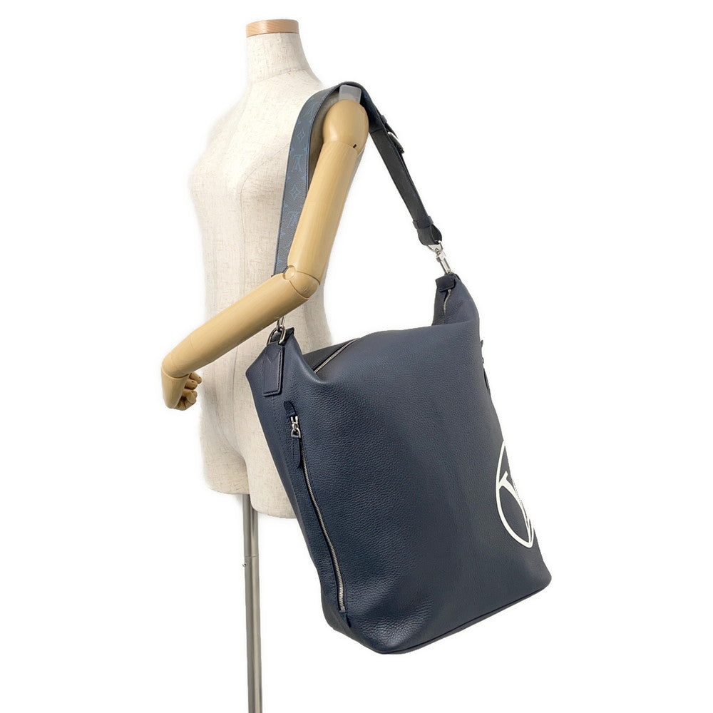 LOUIS VUITTON Eastside duffle NavyM53438 Leather