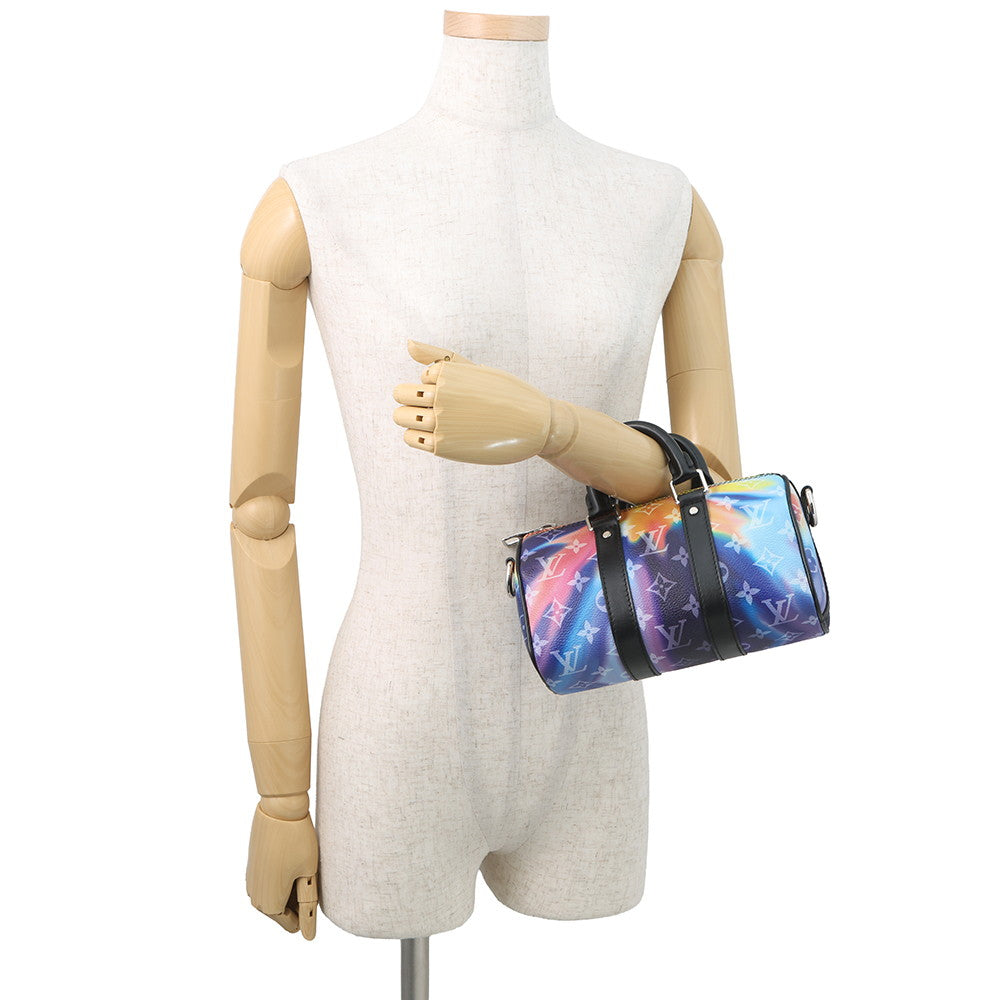 LOUIS VUITTON Keepall XS Multicolor/NoirM80953 Monogram?Sunset Canvas Size XS