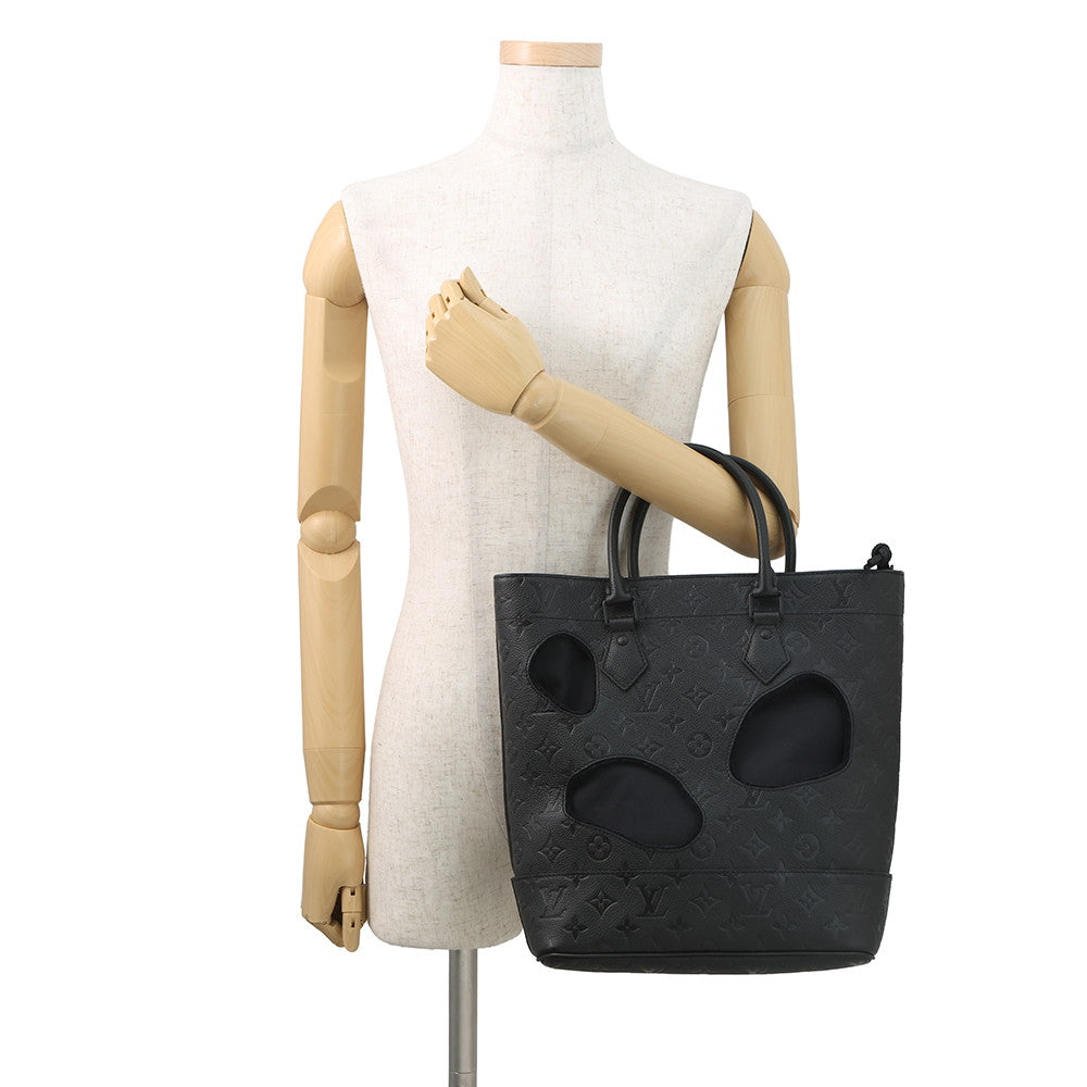 LOUIS VUITTON With Halls Comme des Garçons Rei Kawakubo Collaboration NoirM45887 Monogram Empreinte Leather Size PM