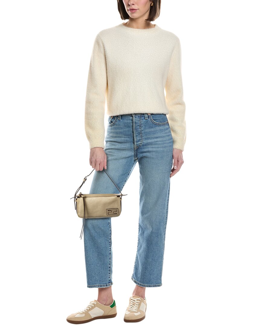Fendi Simply Fendi Mini Leather Shoulder Bag