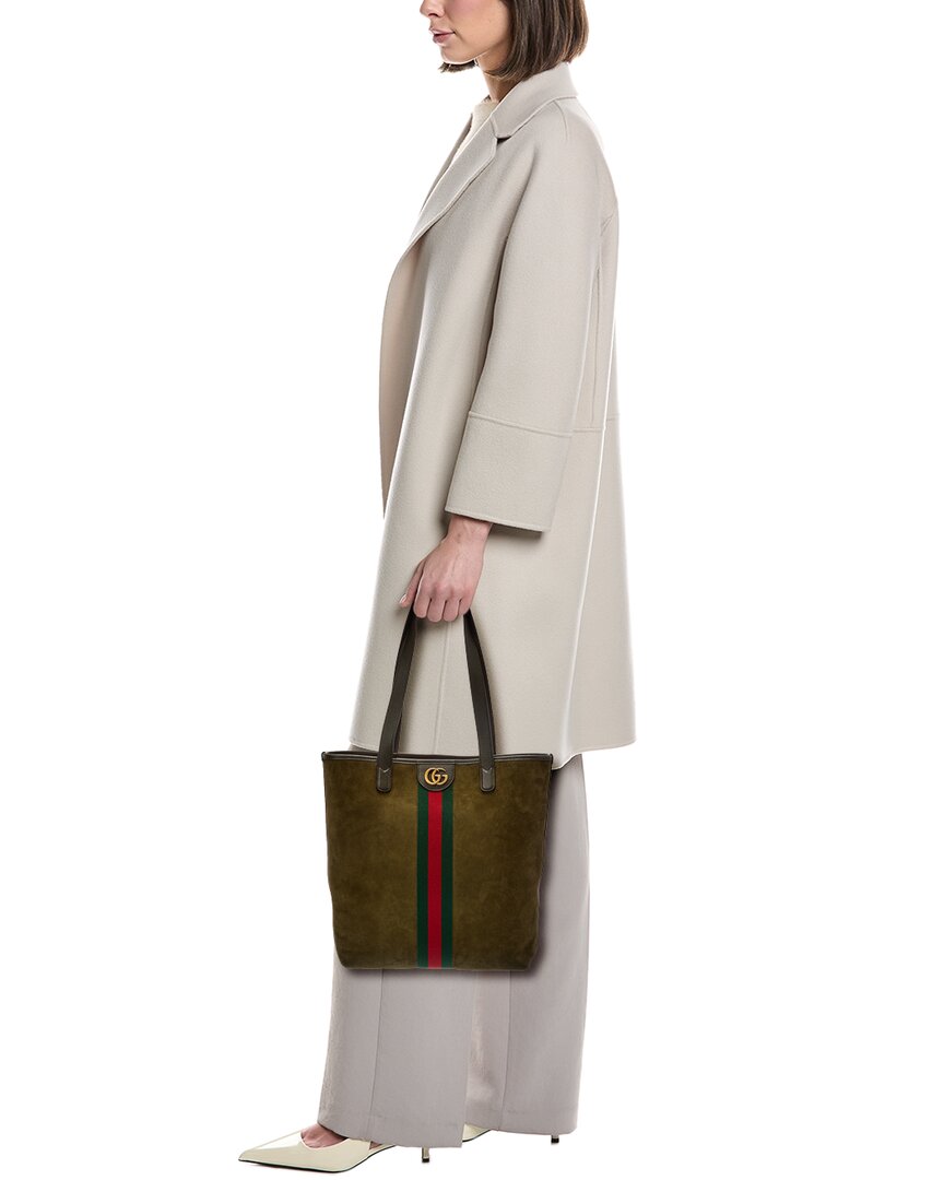 Gucci Ophidia Medium Suede Tote