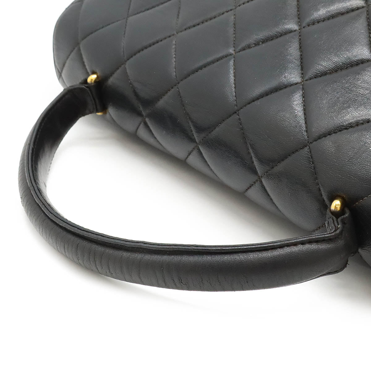 Chanel Leather Matelassé Coco Flap Bag A12397