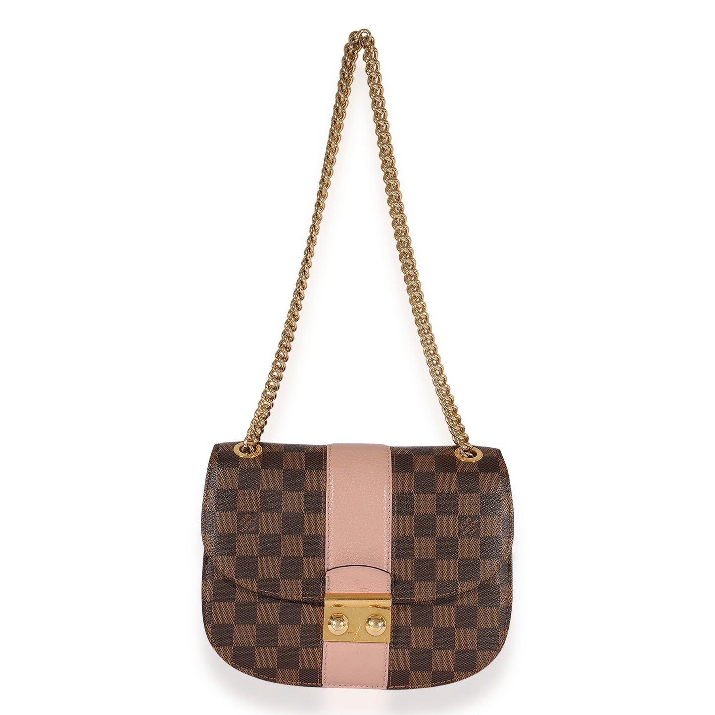 Elegant Women's Shoulder Bag | Louis Vuitton Damier Ebene & Magnolia Cuir Taurillon Wight Shoulder Bag