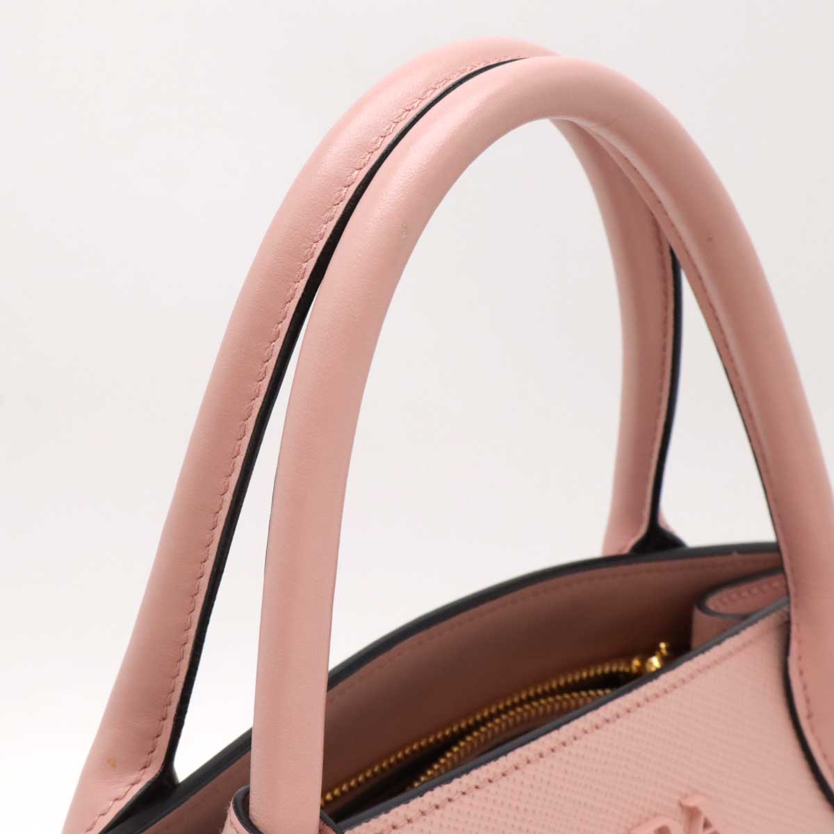 Prada Monochrome Saffiano 2way bag