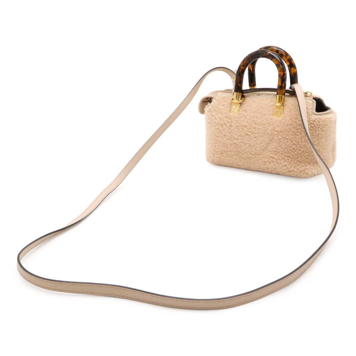 Fendi Mini Messenger Leather 2way Bag