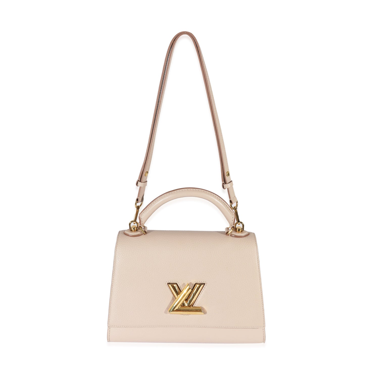 Louis Vuitton Pink Leather Twist One PM