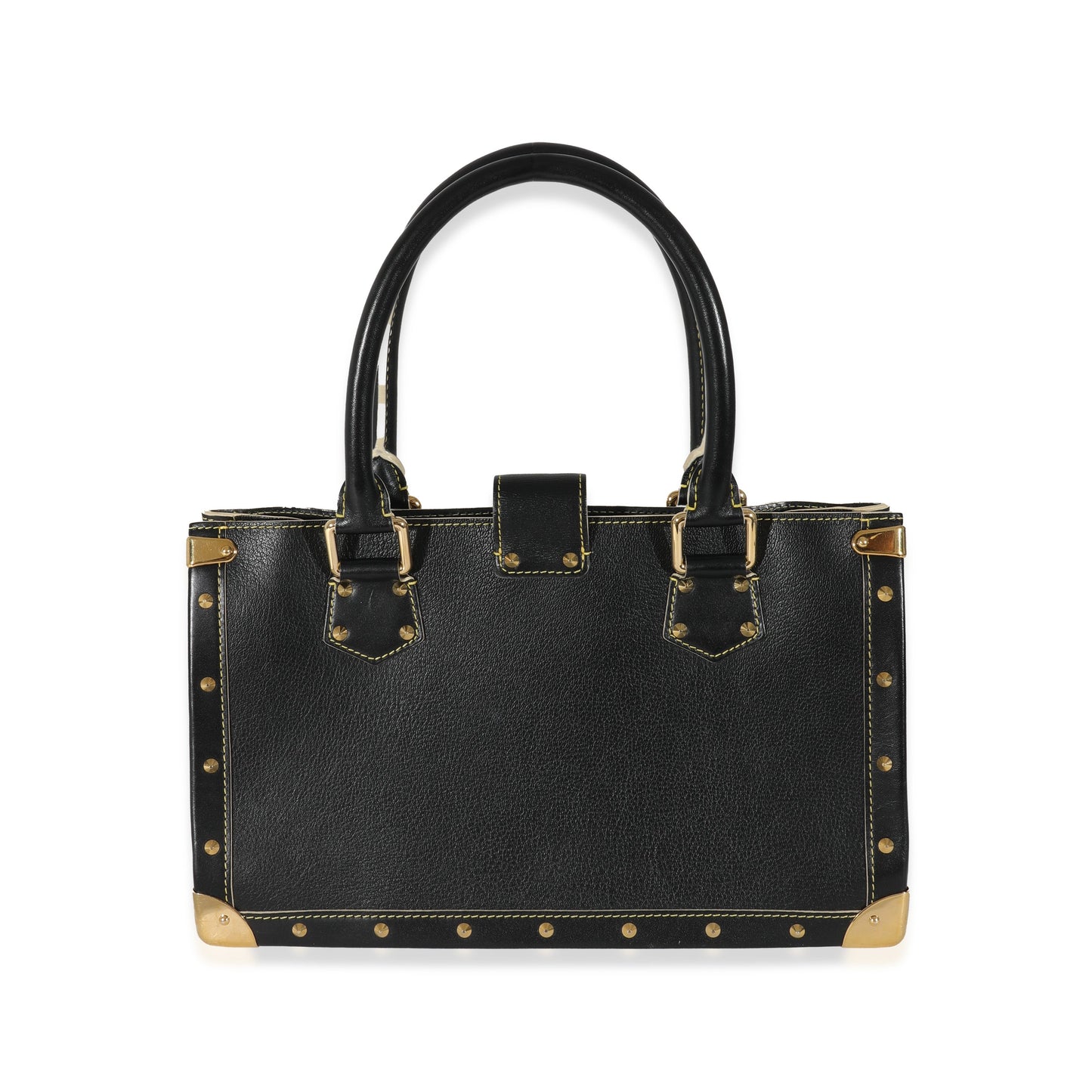 Luxury Women's Handbag | Louis Vuitton Black Leather Suhali Le Fabuleux