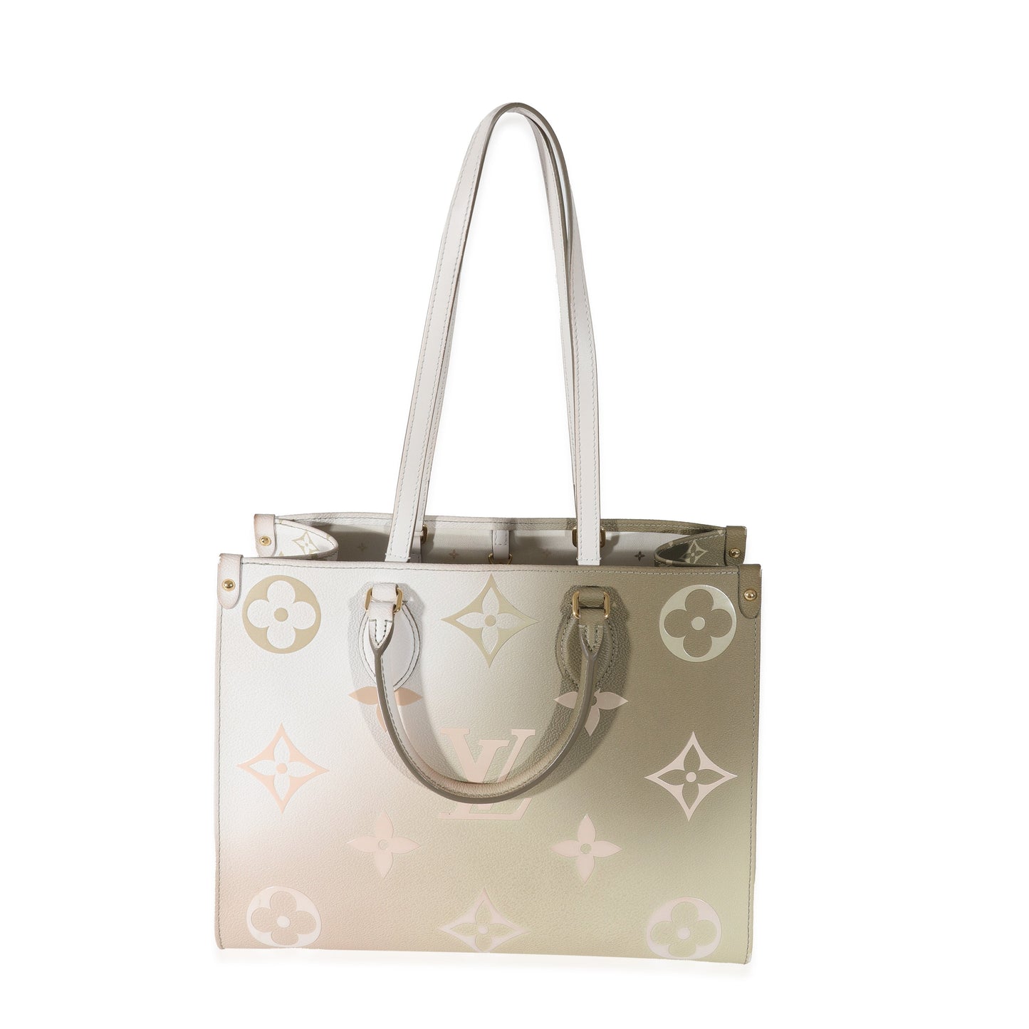 Louis Vuitton Sunset Kaki Monogram Giant Canvas OnTheGo MM