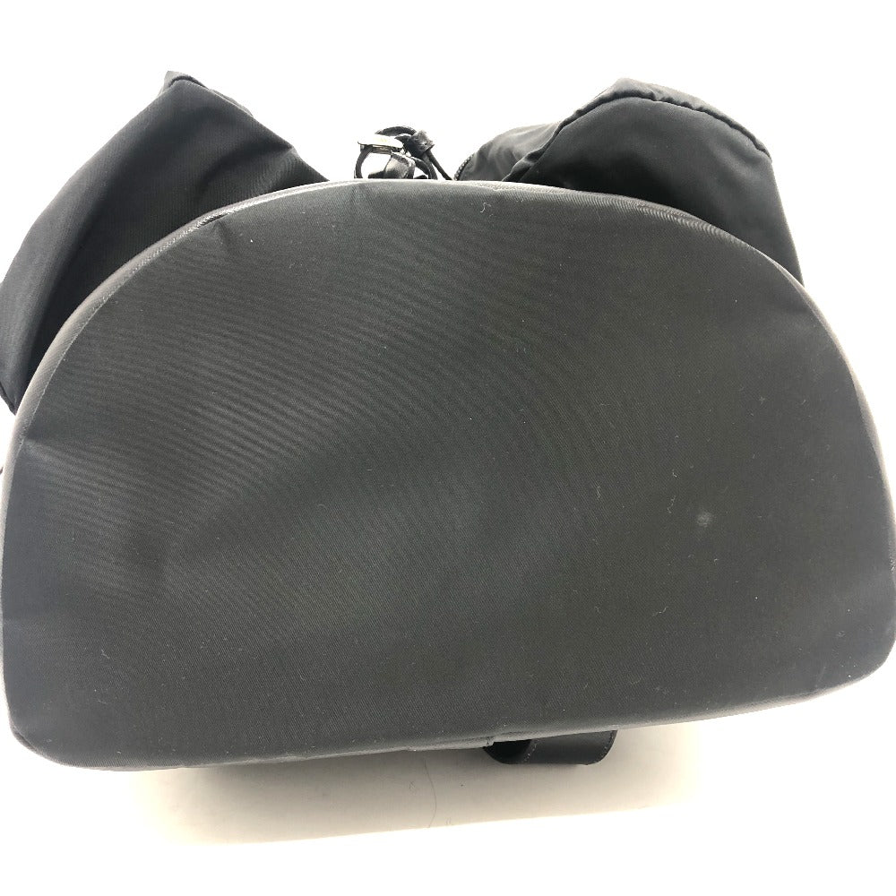 PRADA Backpack ï ¼ ¶130 Nylon black Double pocket