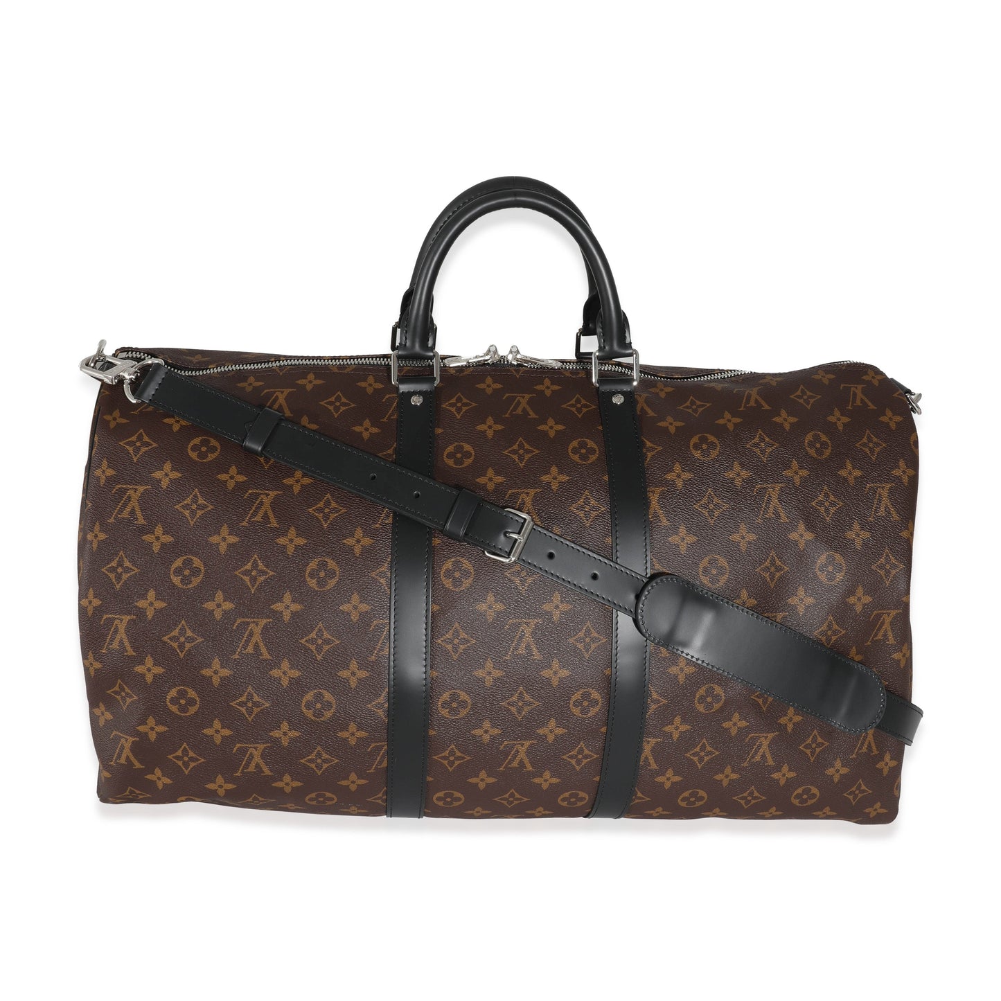 Luxury Women's Handbag | Louis Vuitton Monogram Macassar Keepall Bandoulière 55