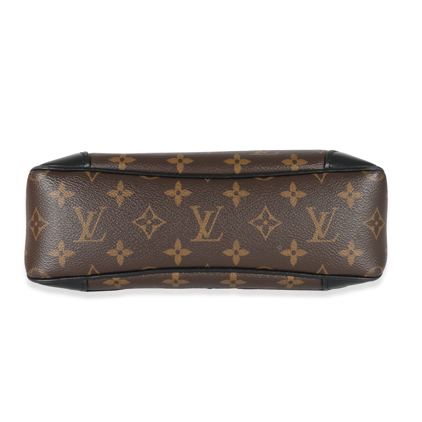 Designer Women's Crossbody Bag | Louis Vuitton Black Leather Monogram Canvas Odeon PM