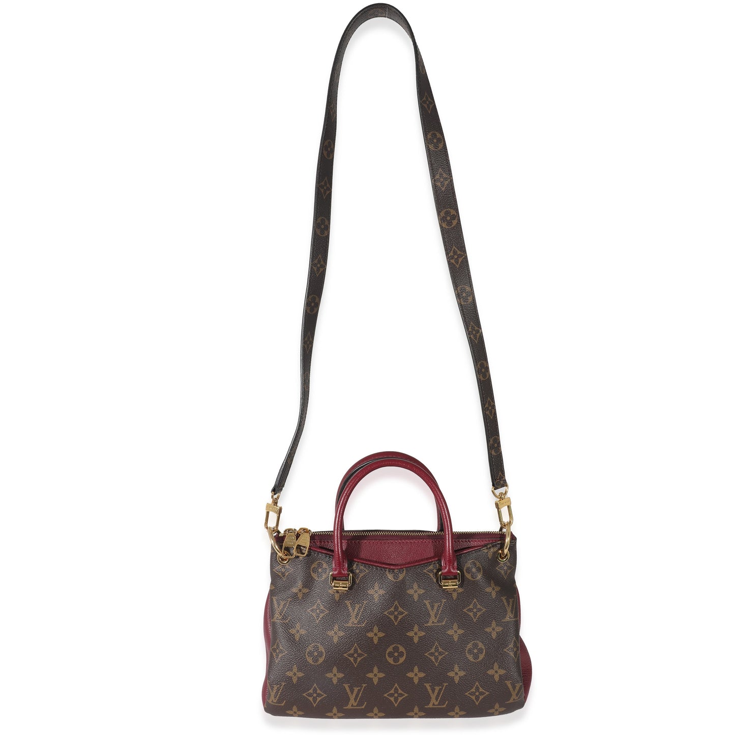 Luxury Women's Handbag | Louis Vuitton Raisin Monogram Pallas BB