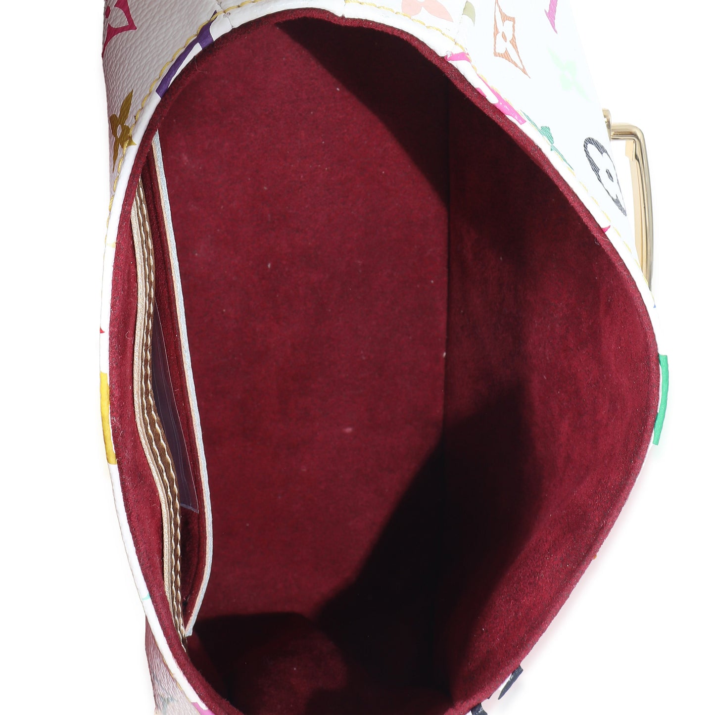 Luxury Women's Handbag | Louis Vuitton White Multicolor Monogram Canvas Gold Marilyn