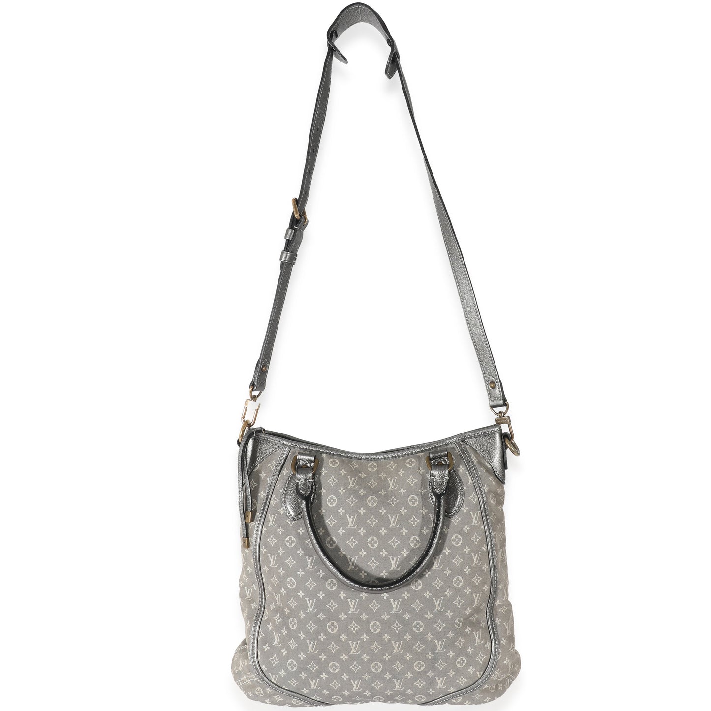 Luxury Women's Handbag | Louis Vuitton Platine Monogram Mini Lin Besace Angele