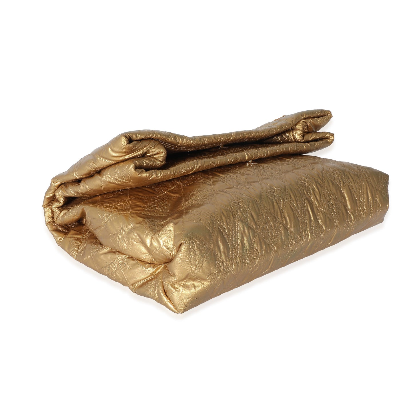Luxury Women's Clutch Bag | Louis Vuitton Gold Jacquard Quilted Monogram Limelight PM Clutch