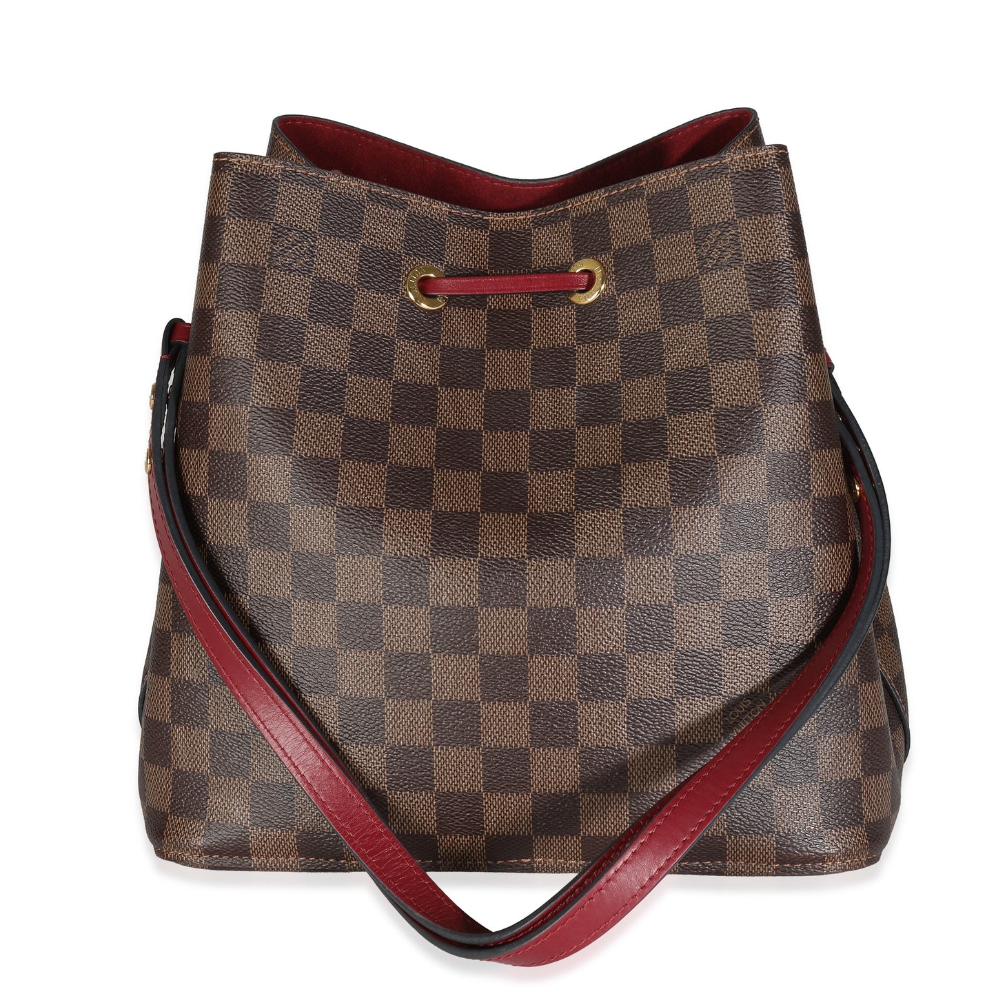 Luxury Women's Handbag | Louis Vuitton Berry Damier Ebene Canvas NeoNoe MM
